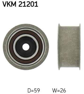 Polea inversión/guía, correa distribución SKF ref. VKM 21201